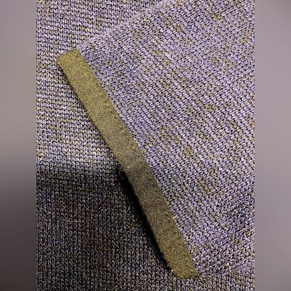 Women’s WVU Mountaineers Zip Up Sweater, Large (12-14), Navy Blue/Gold - Picture 7 of 7